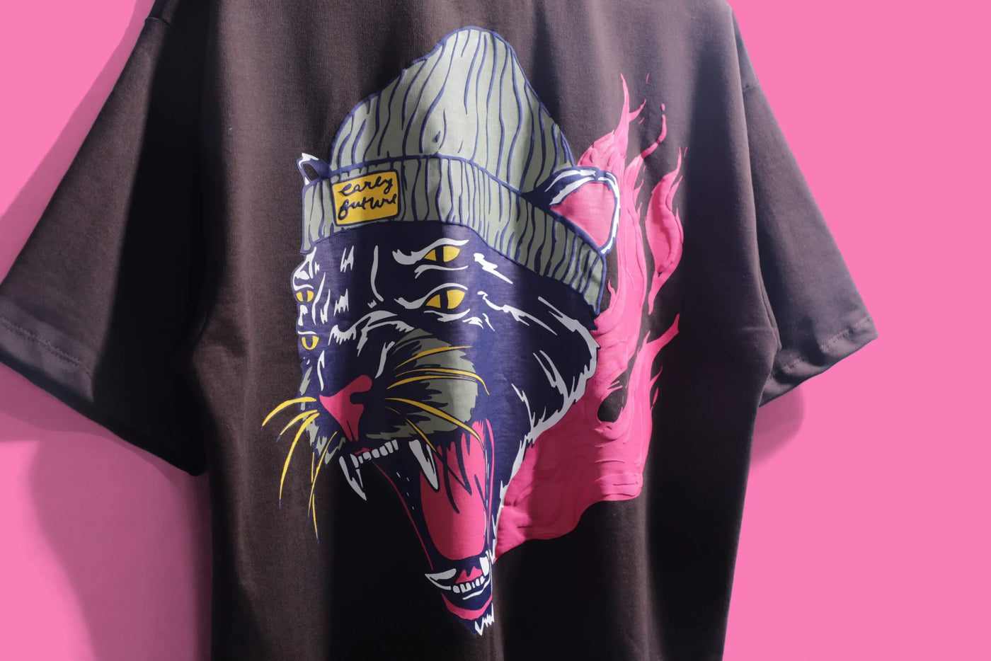 “Not A Pink Panther” Cocoa Brown Tee
