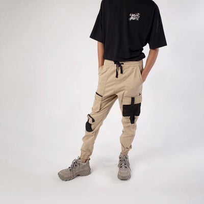 PEBBLE CARGO TROUSERS - View 5